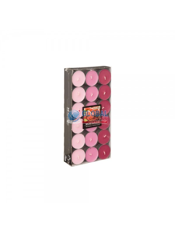 BOX 36 T-LIGHT LAMPONE