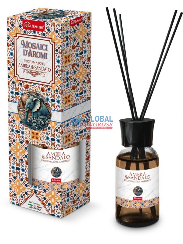 DIFFUSORE AMBIENTE 125ml AMBRA E SANDALO
