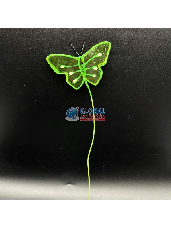 FARFALLE VERDI 7cm FLORA