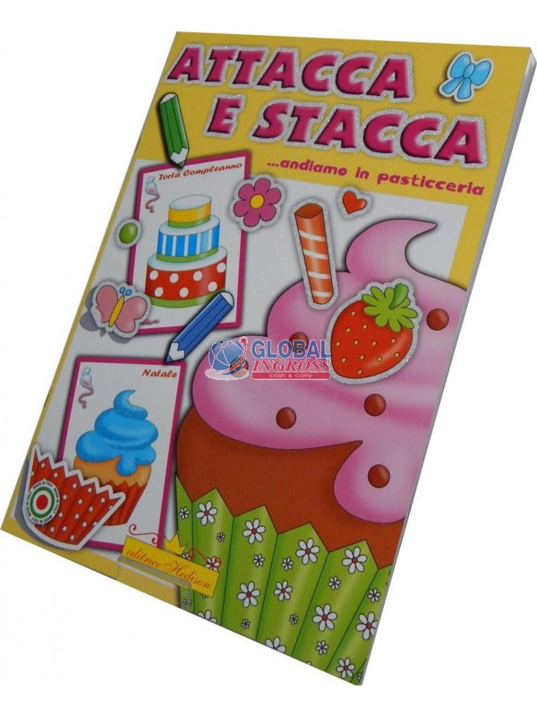 LIBRO ATTACCA STACCA MAGICI NUMERETTI