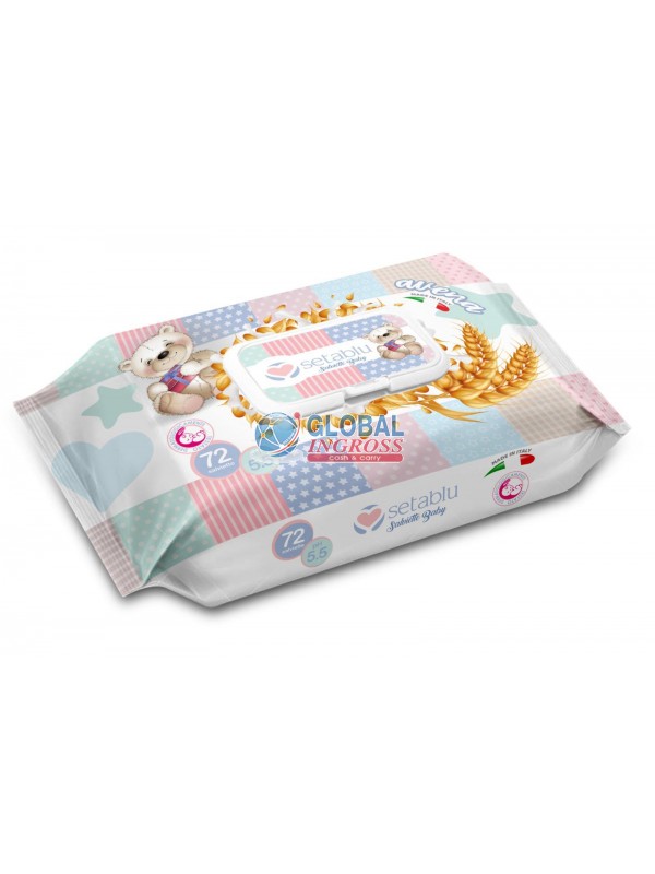 SALVIETTINE BABY AVENA 72pz