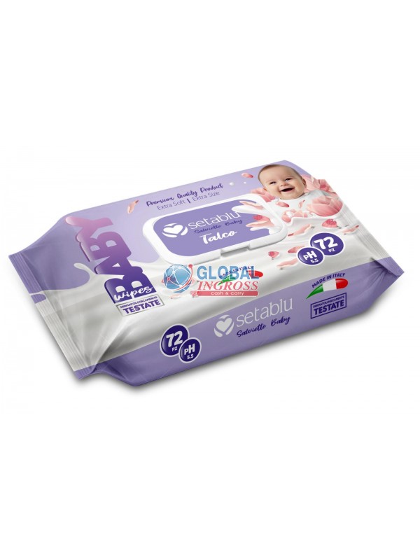 SALVIETTINE BABY TALCO 72pz
