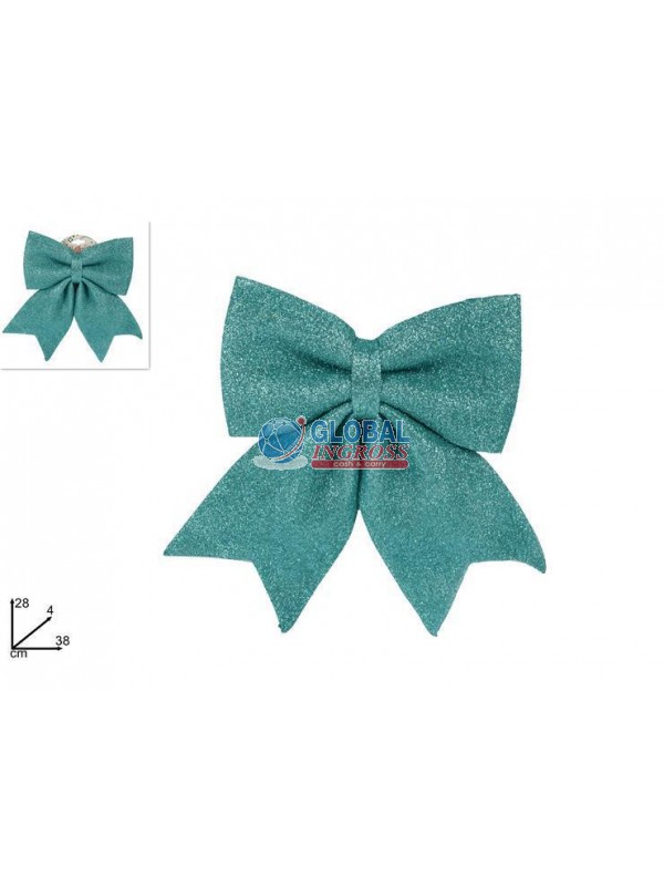 FIOCCO SPUGNA VERDE 28x38 GLITTER