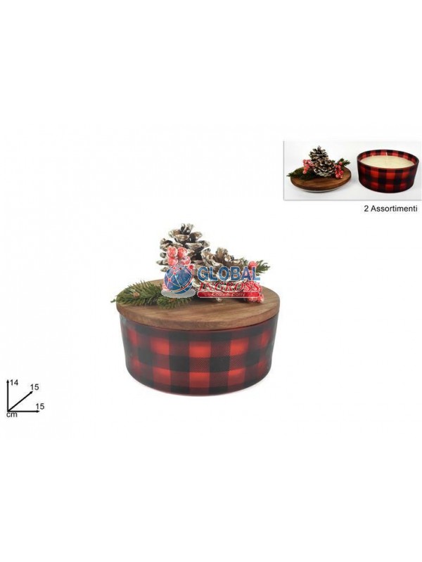 CANDELA PROFUMATA C/BACCHE 300gr