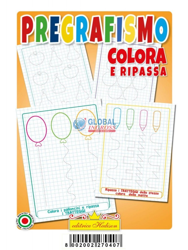 LIBRO DIDATTICO COLORA E RIPASSA