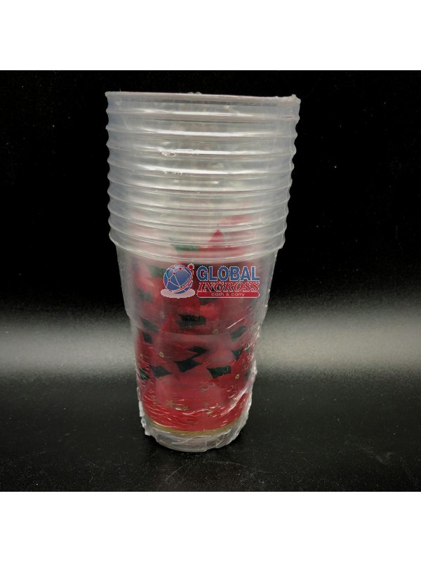 PARTY BICCHIERI PLASTICA NATALE