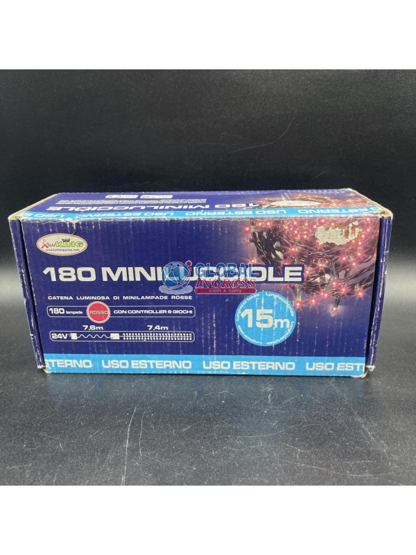 MINILUCCIOLE ESTERNO 180 ROSSO
