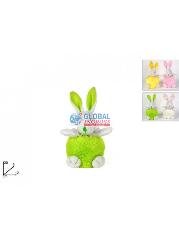 PELUCHE CONIGLIO 20cm COL.ASS.