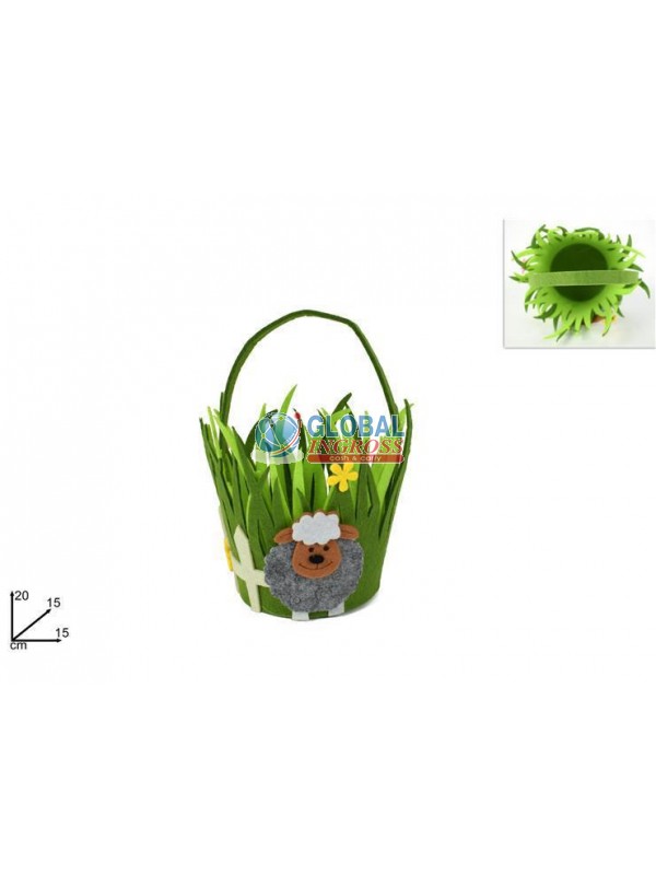 CESTINO FELTRO PASQUA