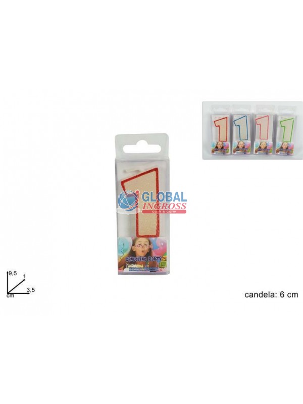 CANDELINA GLITTER N.1