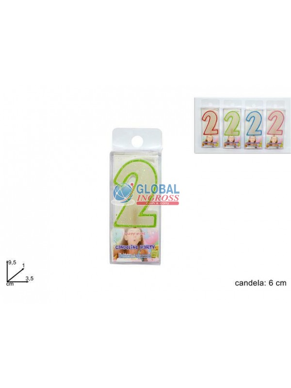 CANDELINA GLITTER N.2