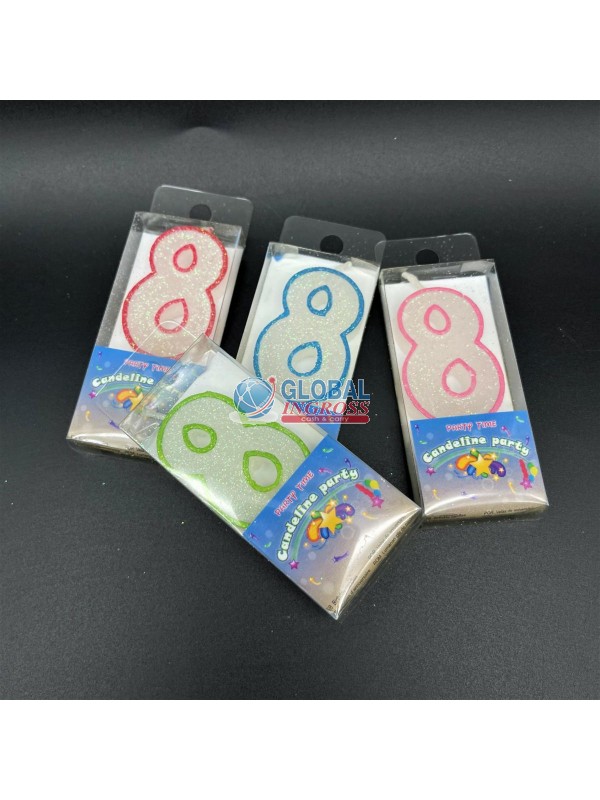 CANDELINA GLITTER N.8