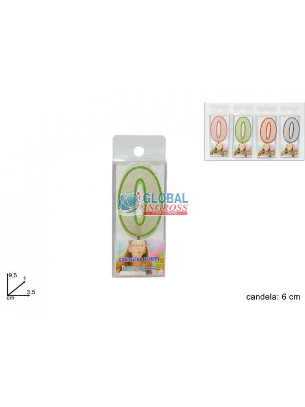 CANDELINA GLITTER N.0