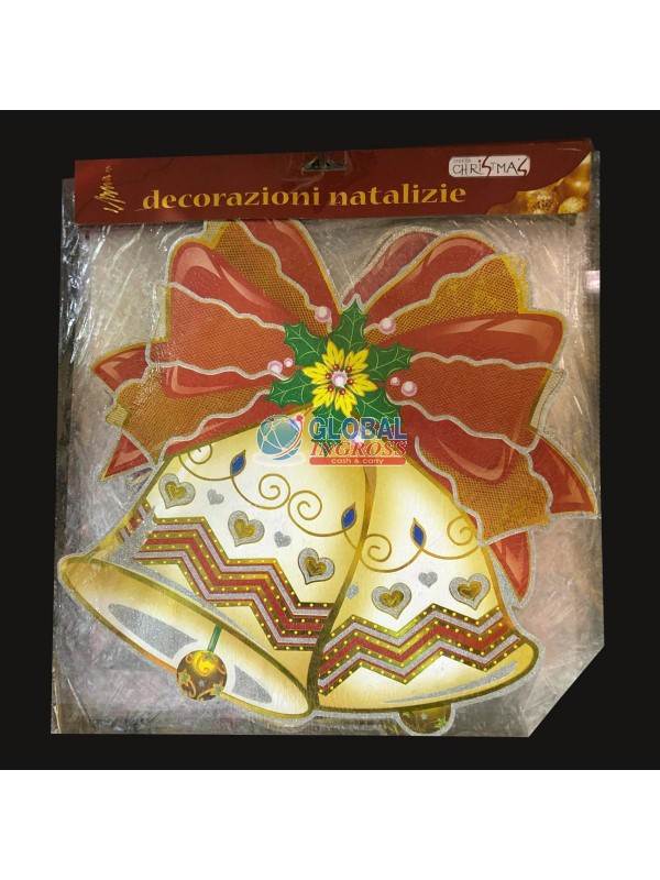 CARTONCINO CAMPANE NATALE