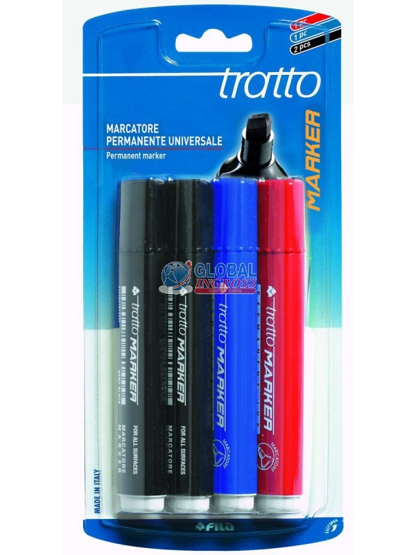 TRATTO MARKER BLISTER 4pz