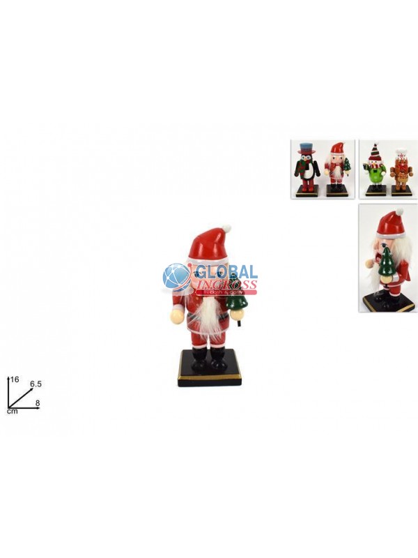 SCHIACCIANOCI 16cm LEGNO