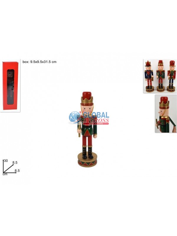 SOLDATINO SCHIACCIANOCI30cm ASS.