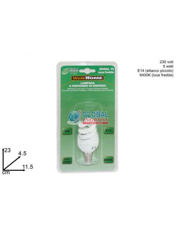 LAMPADINA FULL SPIRAL 6400