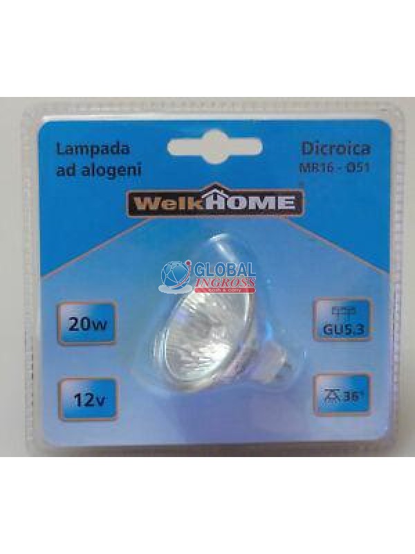 LAMPADINA DICROICA 20W 12V