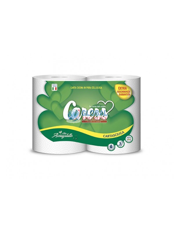 CARTASCIUGA 2 ROTOLI