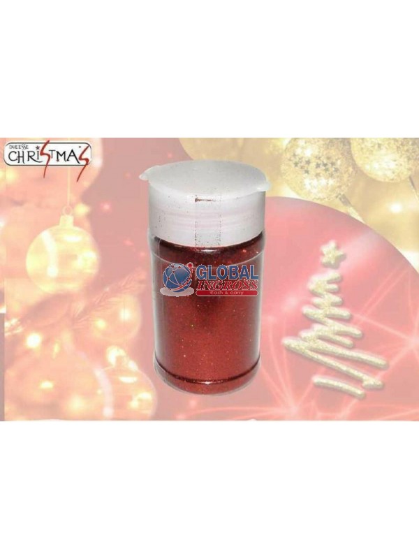GLITTER 90gr ROSSO.