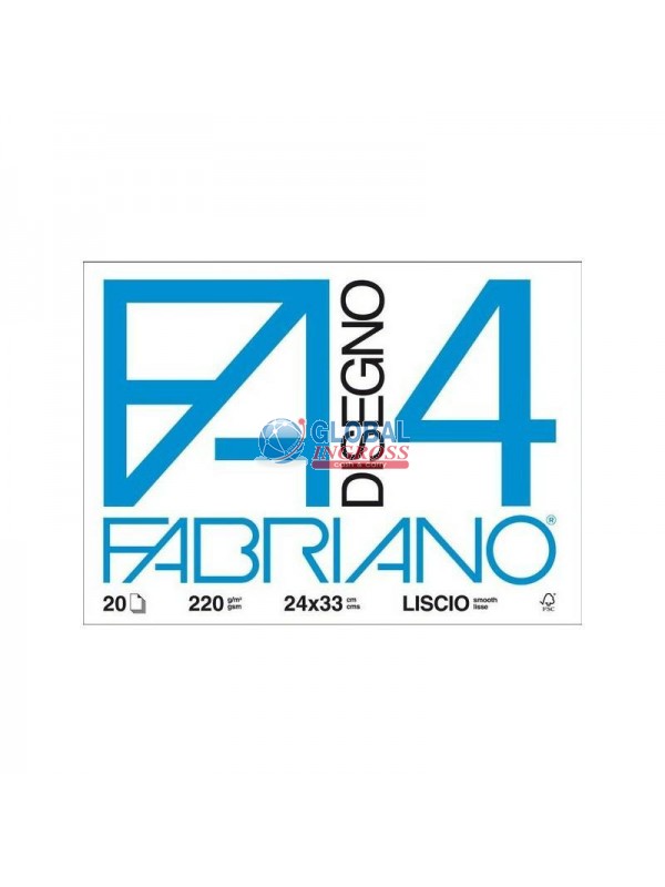 BLOCCO F4 24x33 LISCIO 220gr