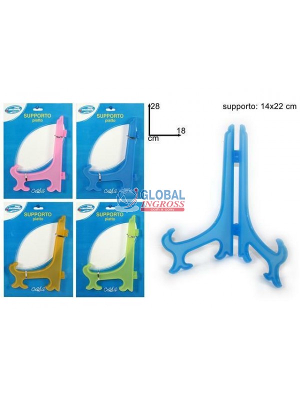 SUPPORTO PIATTI GRANDE 4 COLORI