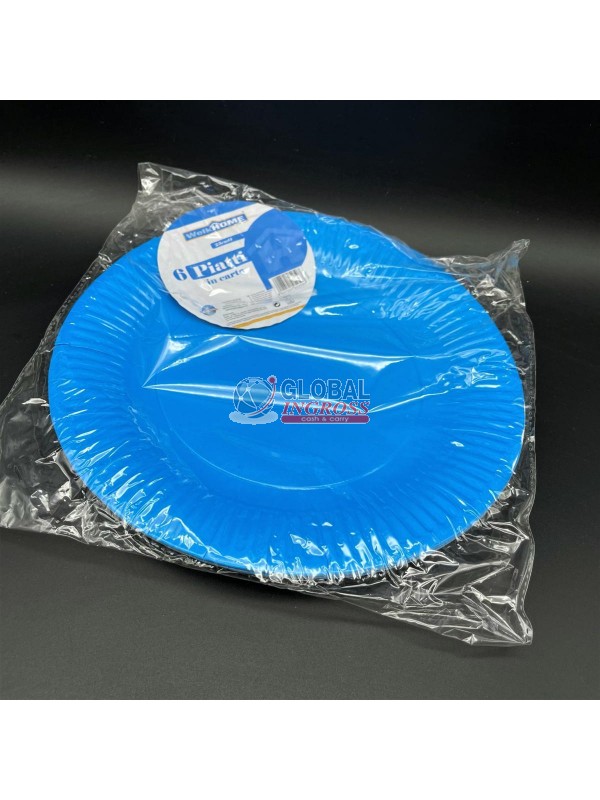 PIATTI CARTA CELESTI CM.23 PZ6