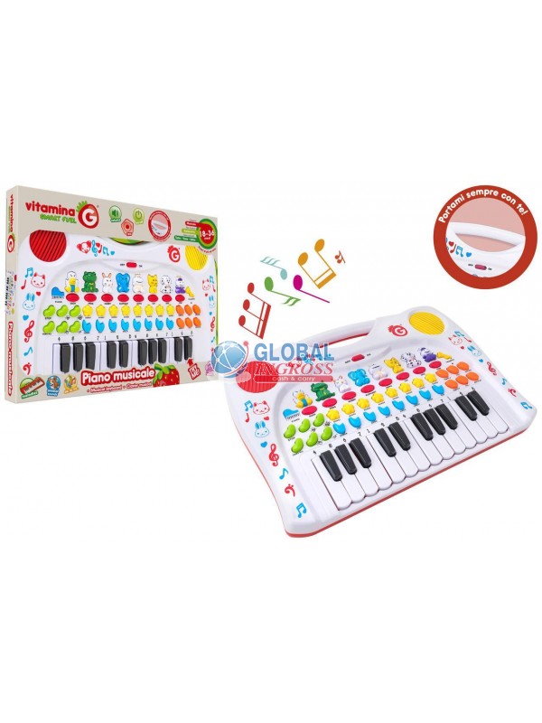 PIANOLA DEGLI ANIMALI B/O