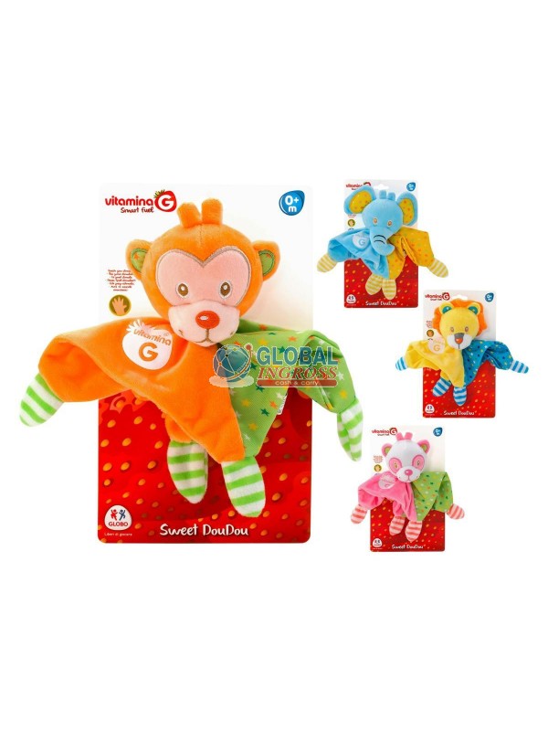 STRACCETTO C/ANIMALETTOPELUCHE 22cm