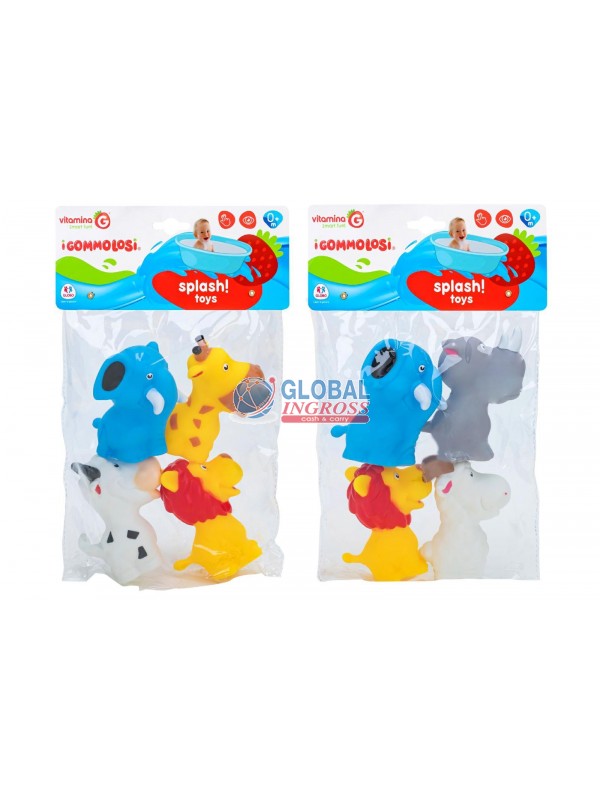GOMMOLOSI ANIMALI 4pz
