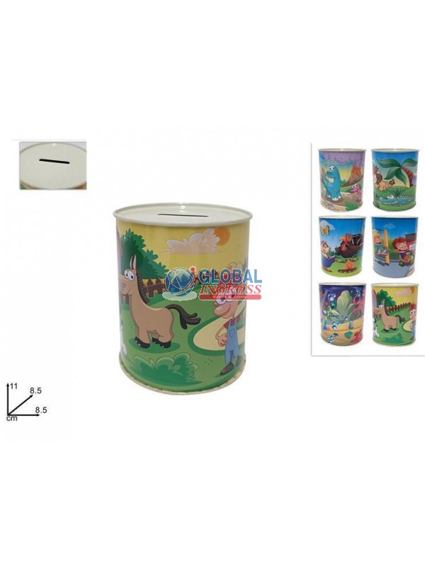 SALVADANAIO LATTA PICCOLO MODELLI ASSORTITI
