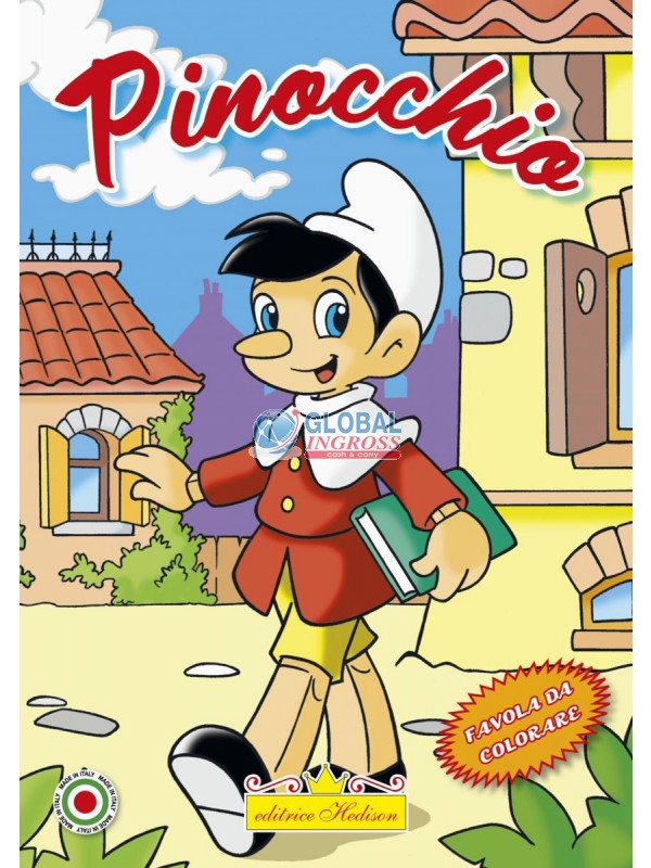 LIBRO FAVOLA PINOCCHIO