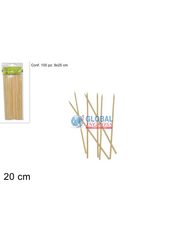SPIEDINI BAMBU CM.20 PZ.100