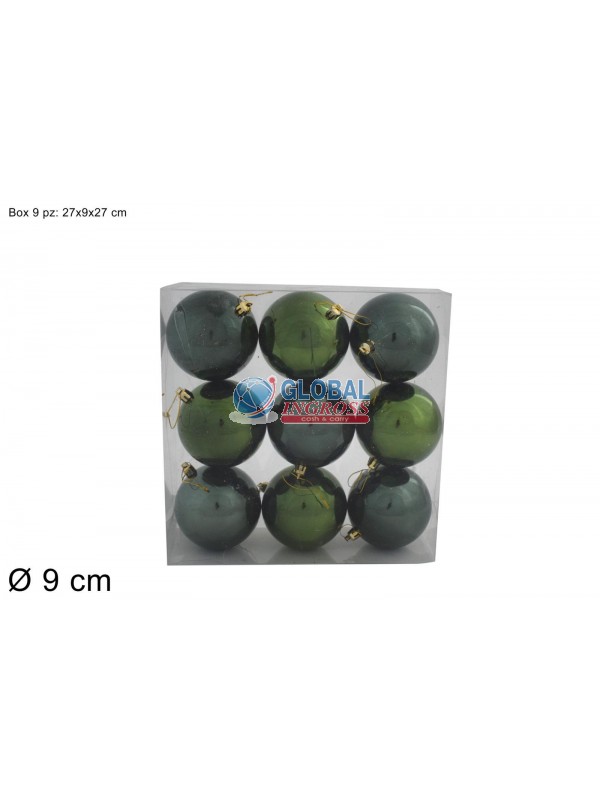 PALLE VERDE LUCIDE 9cm 9pz