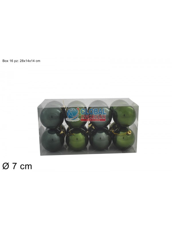 PALLE VERDE LUCIDE 7cm 16pz
