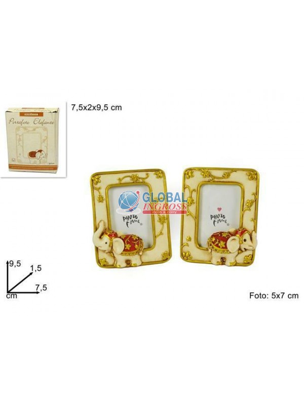 PORTAFOTO ELEFANTE 5X7CM