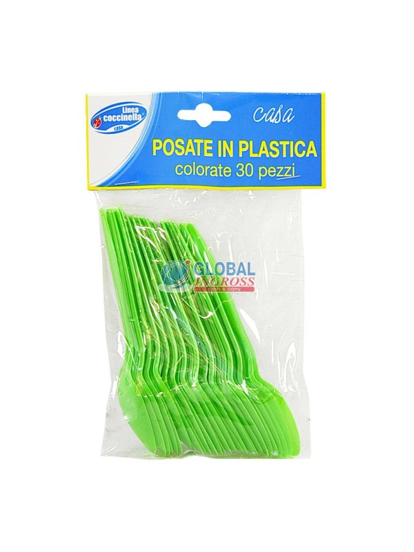 CUCCHIAINI PL. VERDI 30pz