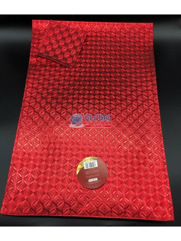 TOVAGLIETTA C/SOTTOBICCHIERE ROSSO