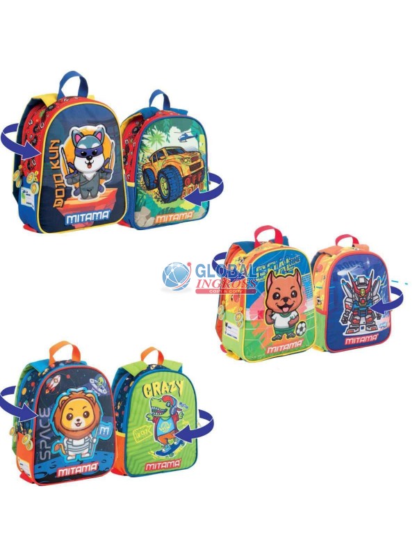 ZAINO MITAMA ASILO SPINNY MIX BOY