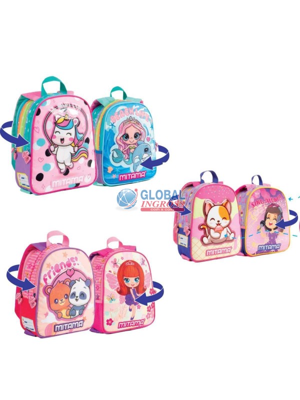 ZAINO MITAMA ASILO SPINNY MIX GIRL