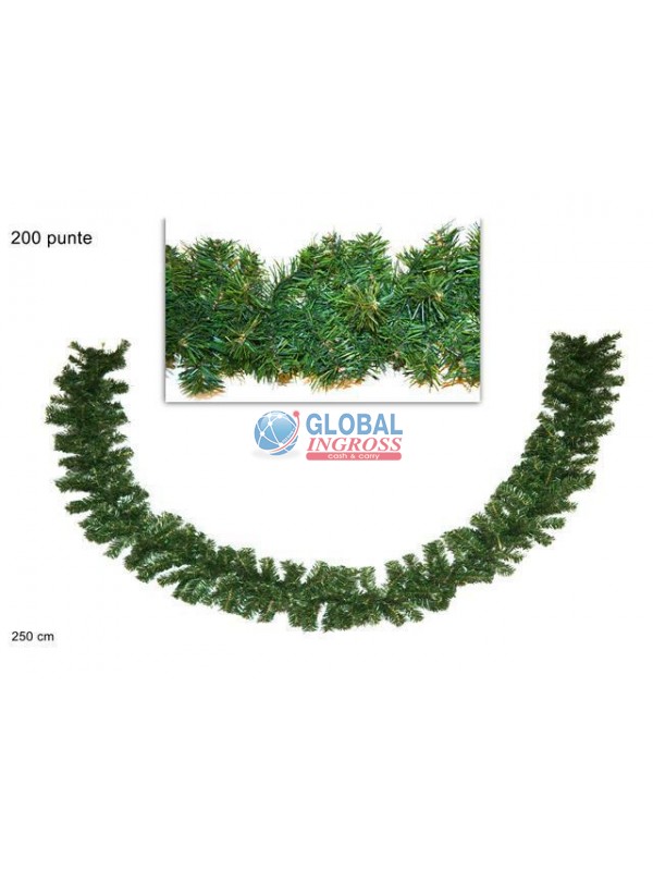 GHIRLANDA RAMO 2,5mt 200 PUNTE