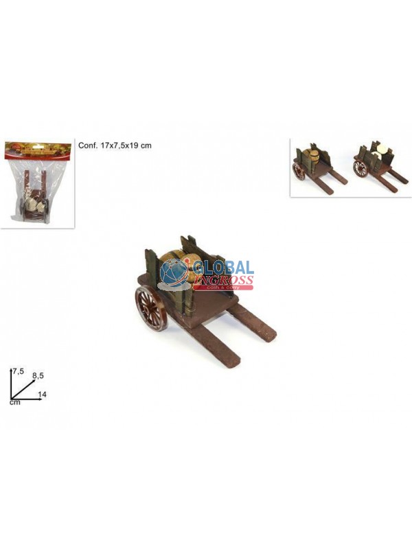 CARRETTA C/BOTTE E SACCHI