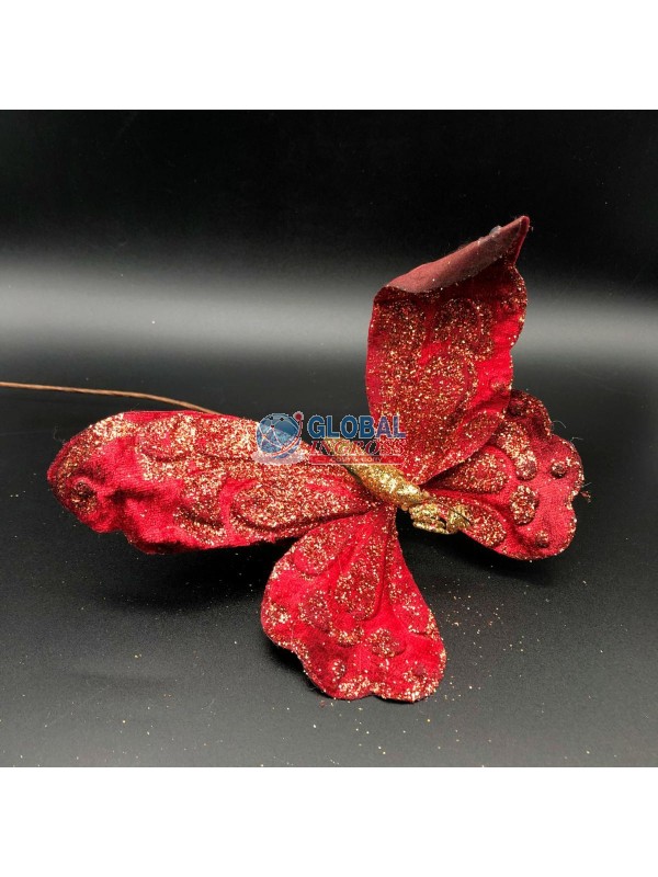 PICK FARFALLA ROSSA