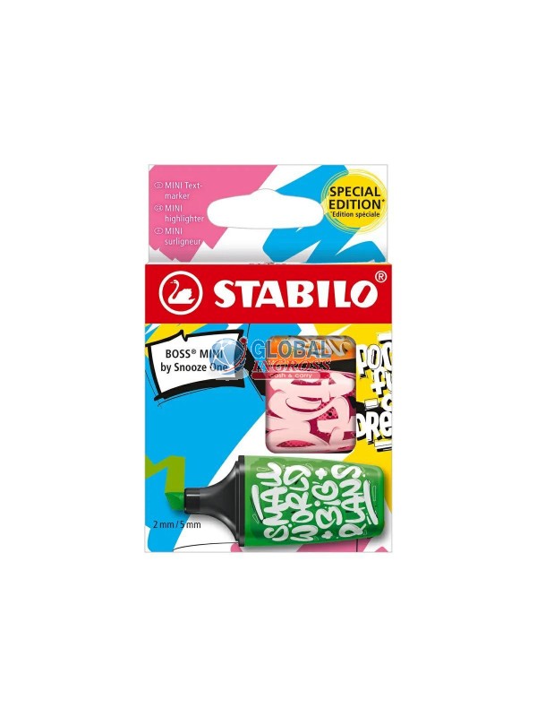 STABILO BOSS MINI 3pz by SNOOZE ONE ASS.71