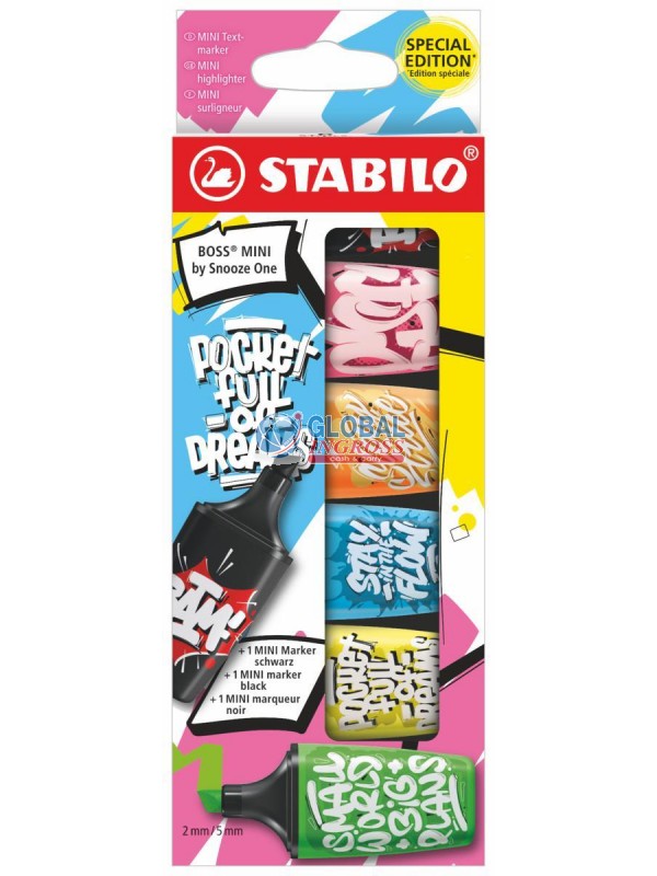 STABILO BOSS MINI 6pz by SNOOZE ONE
