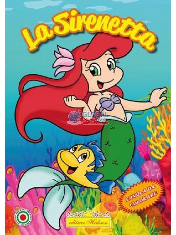 LIBRO FAVOLA LA SIRENETTA