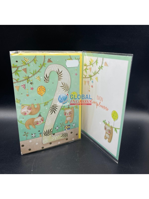 BIGLIETTO 2 ANNI ass.M BRADIPI