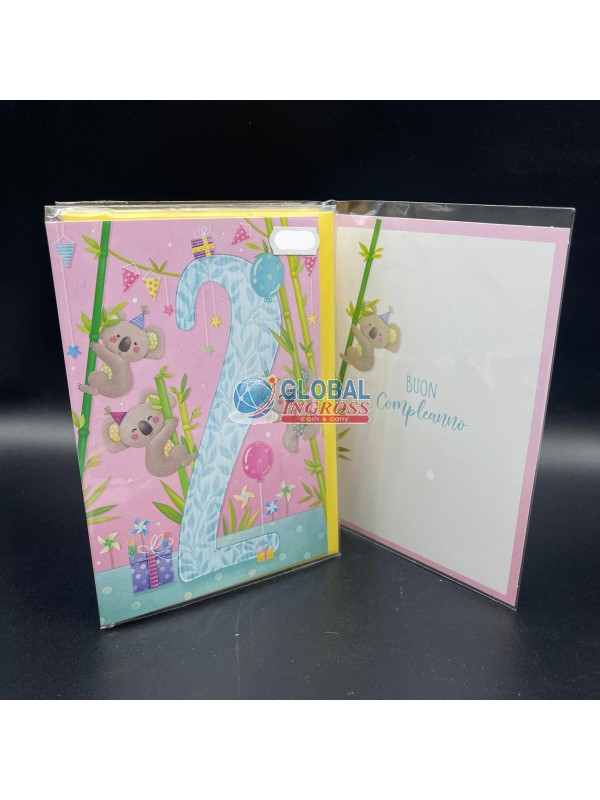 BIGLIETTO 2 ANNI ass.F KOALA