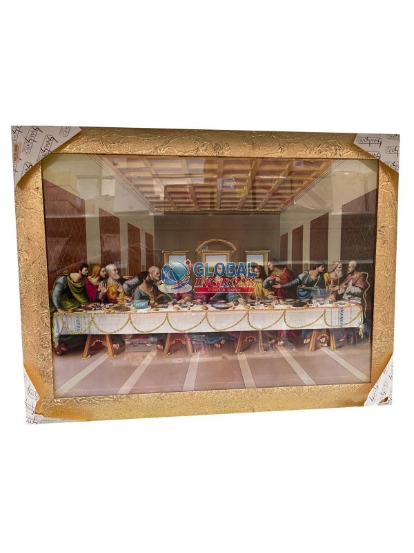 QUADRO 60x80 ULTIMA CENA ORO